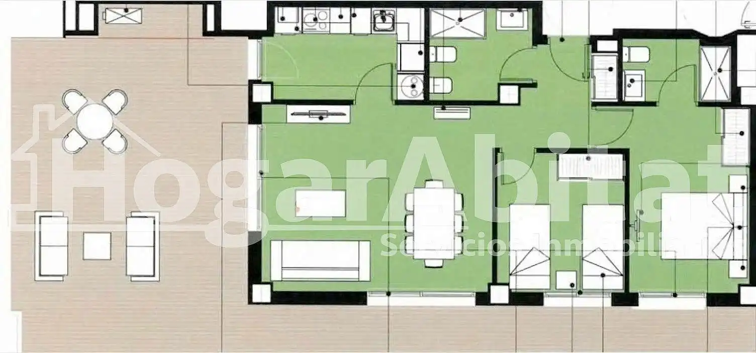 Piso con terraza en venta en Partida Torre la sal, imagen 17