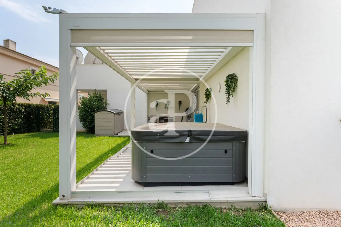 Terraza de Casa adosada en venta en  Palma de Mallorca con Aire acondicionado, Calefacción y Jardín privado