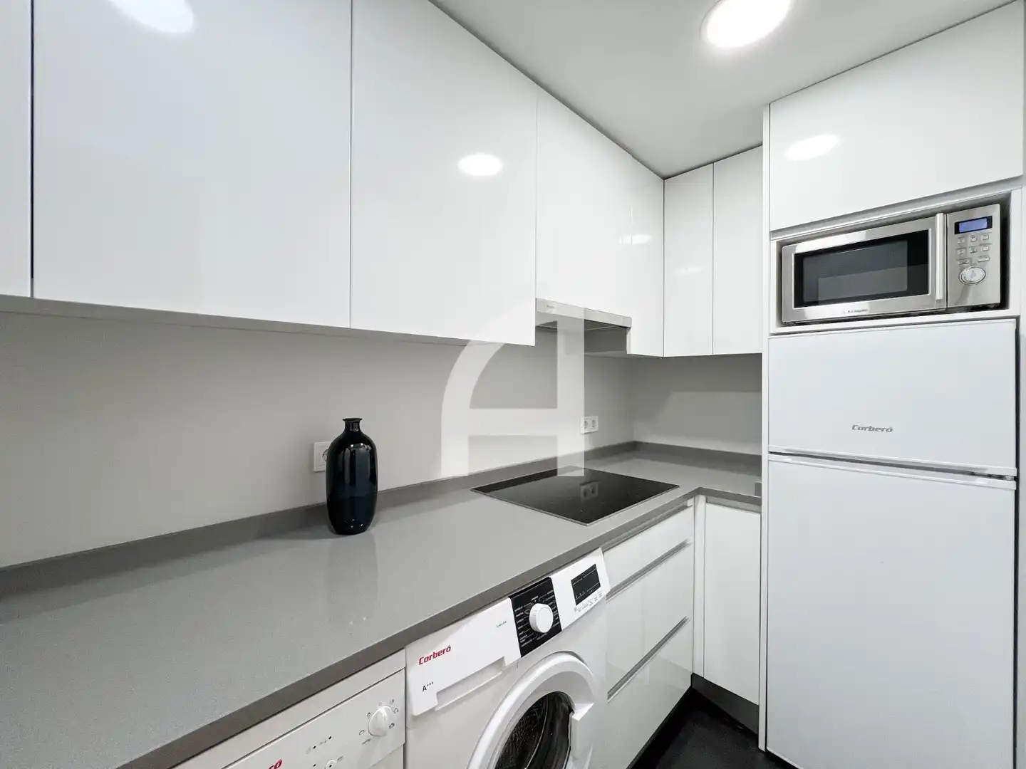 Cocina de Piso de alquiler en Madrid con Aire acondicionado, Calefacción y Amueblado