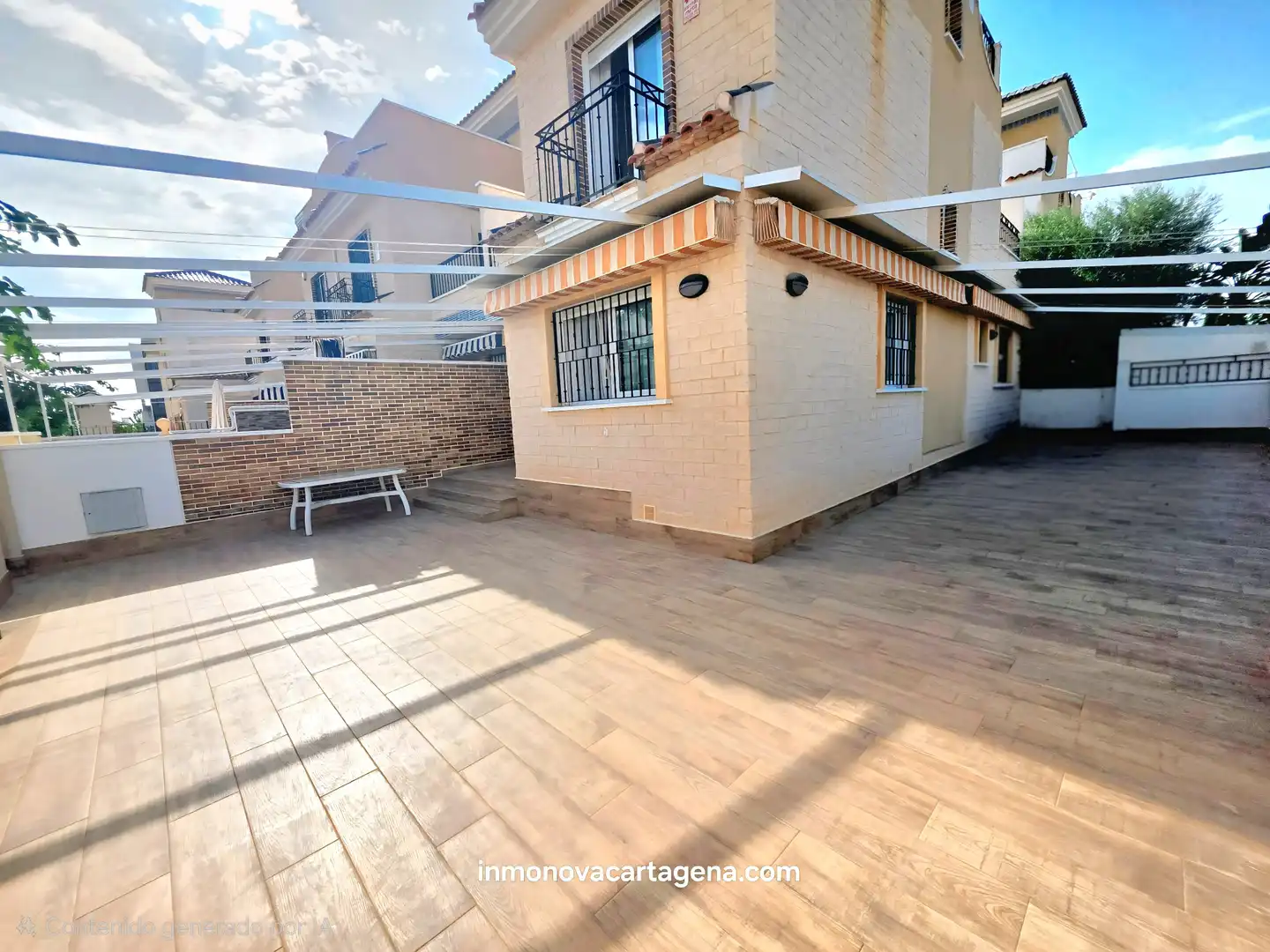 Maison mitoyenne avec terrasse à vendre à El Mojón