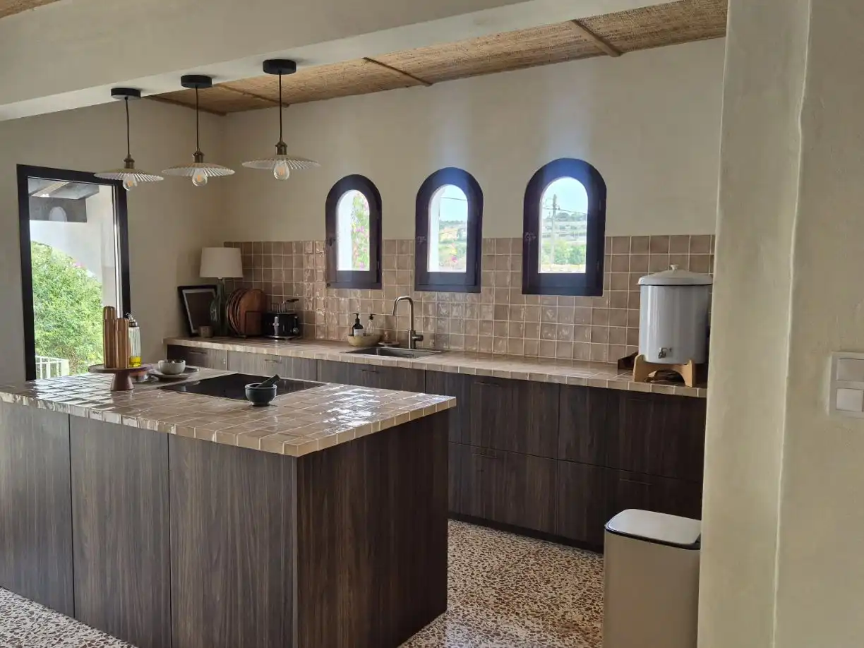Kitchen of Houses for sale in Teulada  with Air Conditioner, Terrace and Balcony