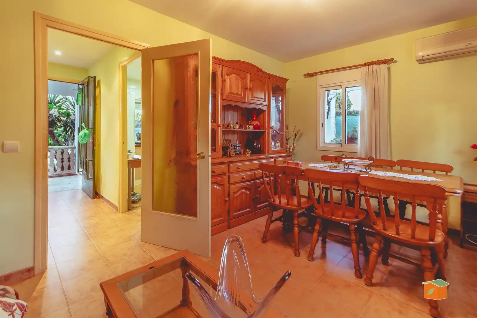 Dining room of Houses for sale in Tortosa  with Air Conditioner, Heating and Private garden