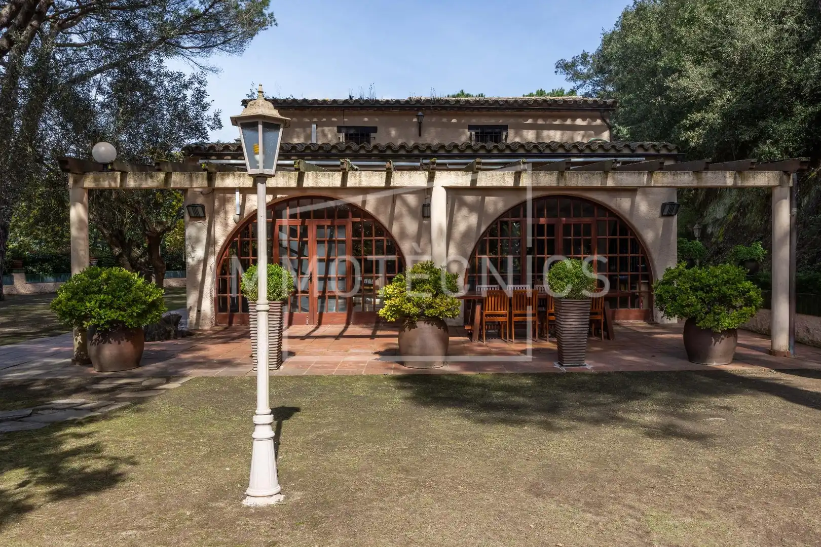Jardí de Finca rústica en venda en Sant Iscle de Vallalta amb Calefacció, Jardí privat i Piscina