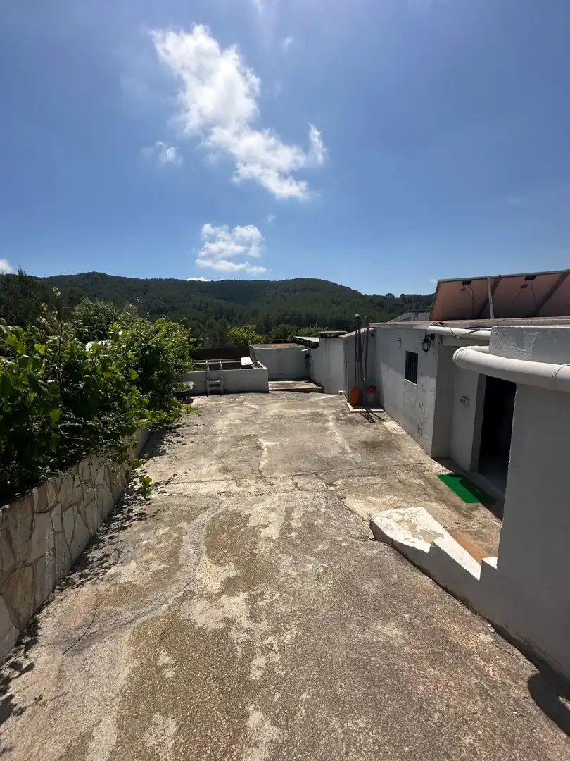 Exterior view of Houses for sale in Sant Pere de Ribes  with Heating and Private garden