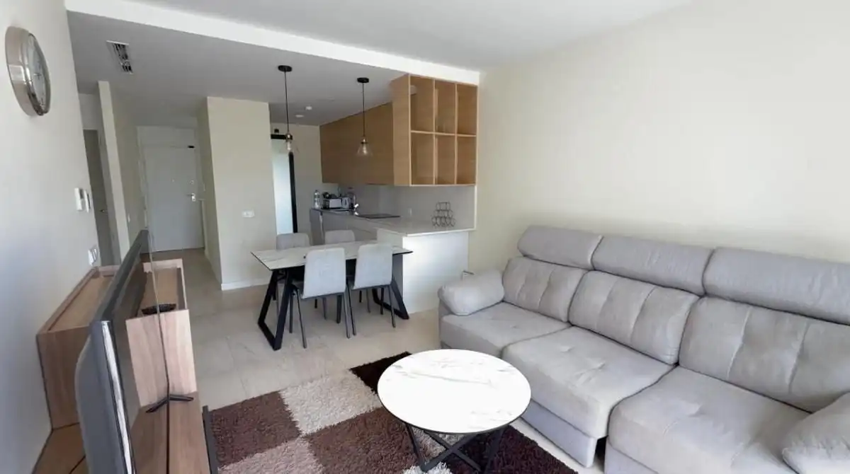 Sala de estar de Apartamento en venta en Golf Bahía