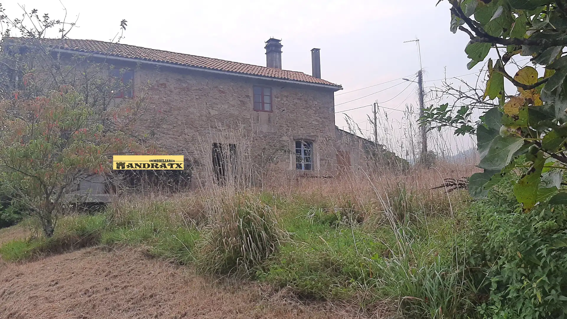 Vista exterior de Casa o xalet en venda en Irixoa