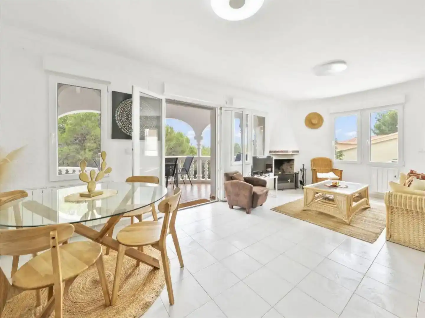 Vista exterior de Casa o chalet de alquiler en Dénia con Jardín privado, Parquet y Piscina