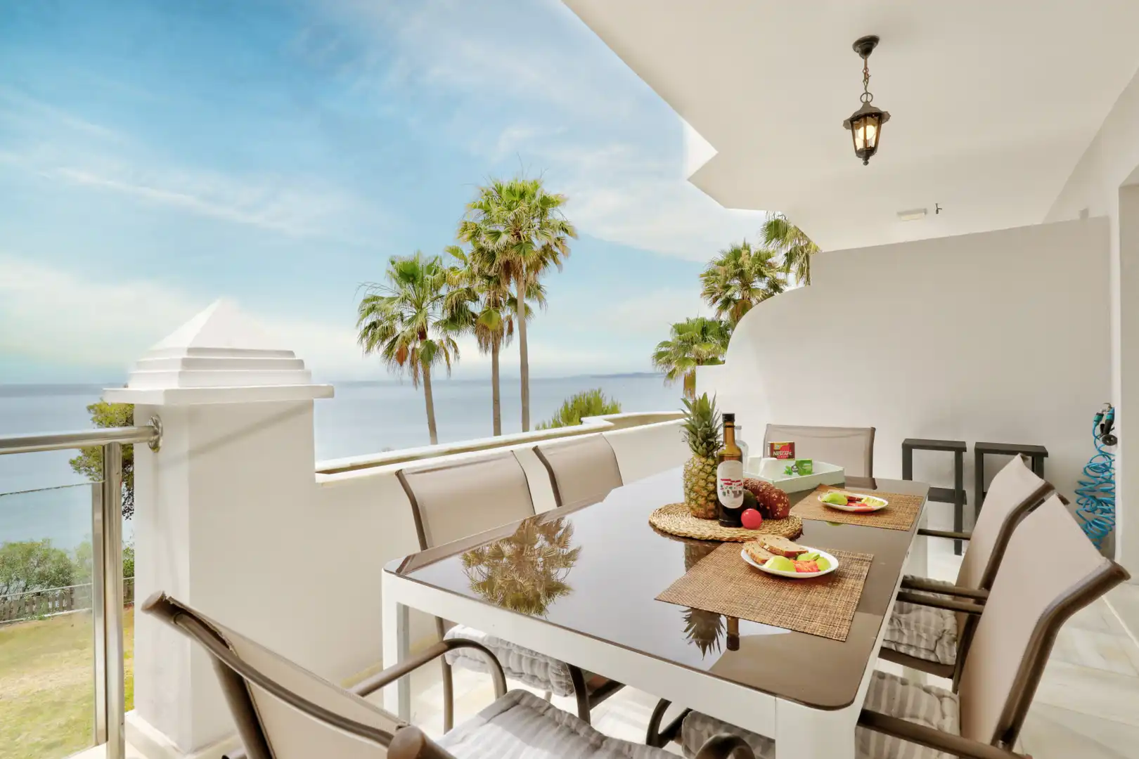 Terrassa de Apartament en venda en Estepona amb Aire condicionat, Jardí privat i Terrassa