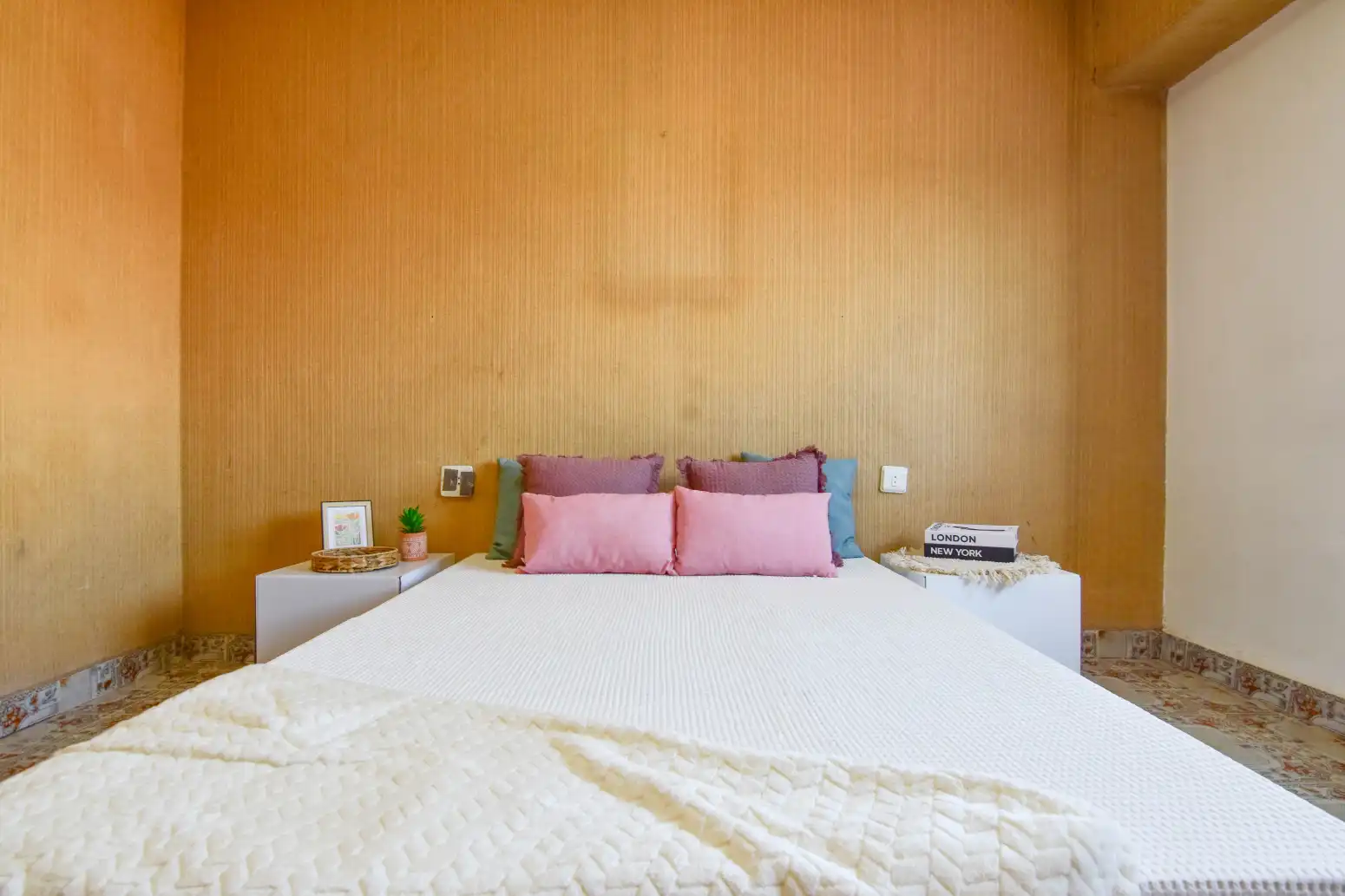Schlafzimmer von Dachboden zum Verkauf in Valencia mit Klimaanlage, Heizung und Terrasse
