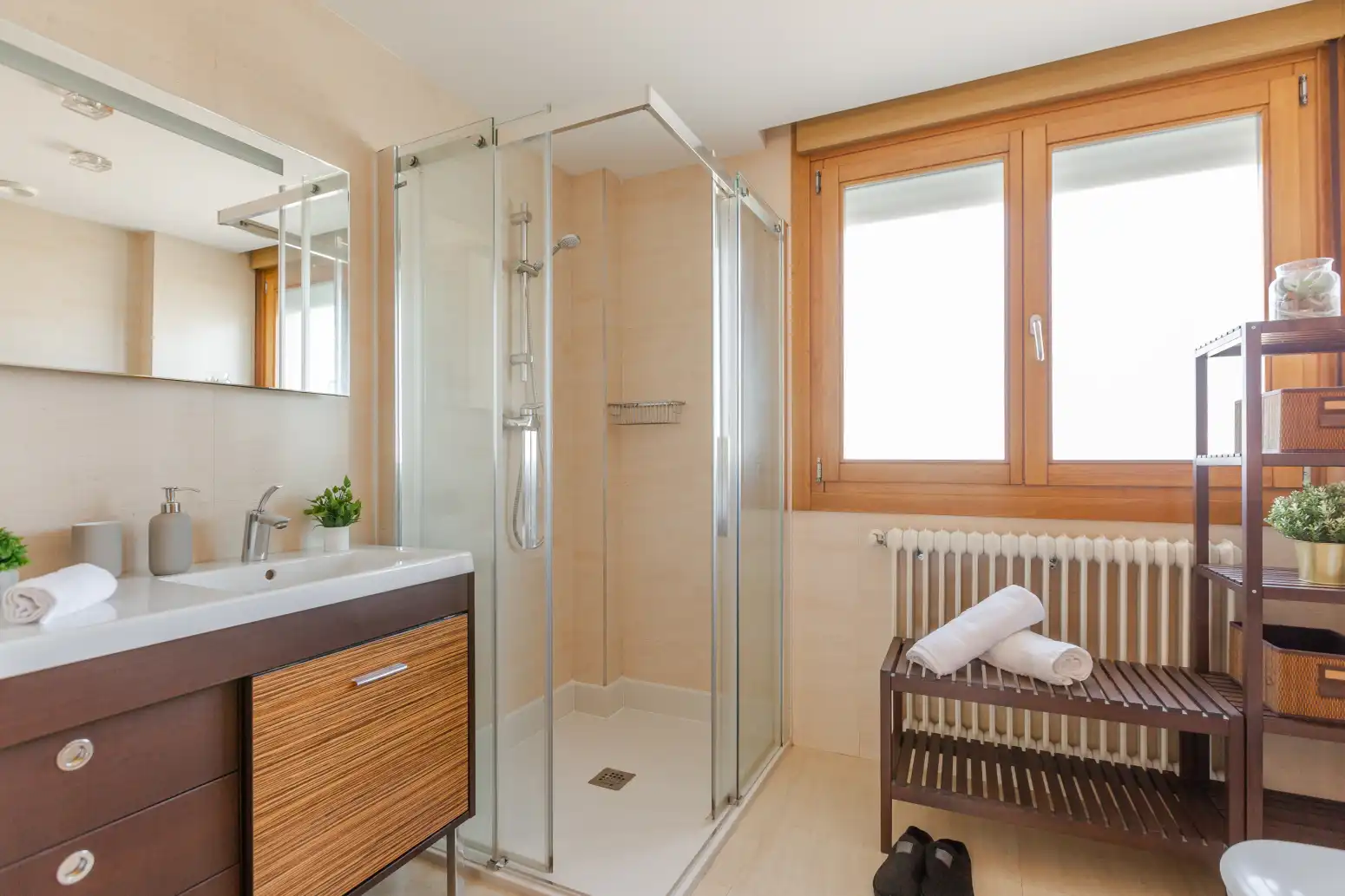 Baño de Casa o chalet en venta en Berrioplano / Berriobeiti con Calefacción, Jardín privado y Parquet