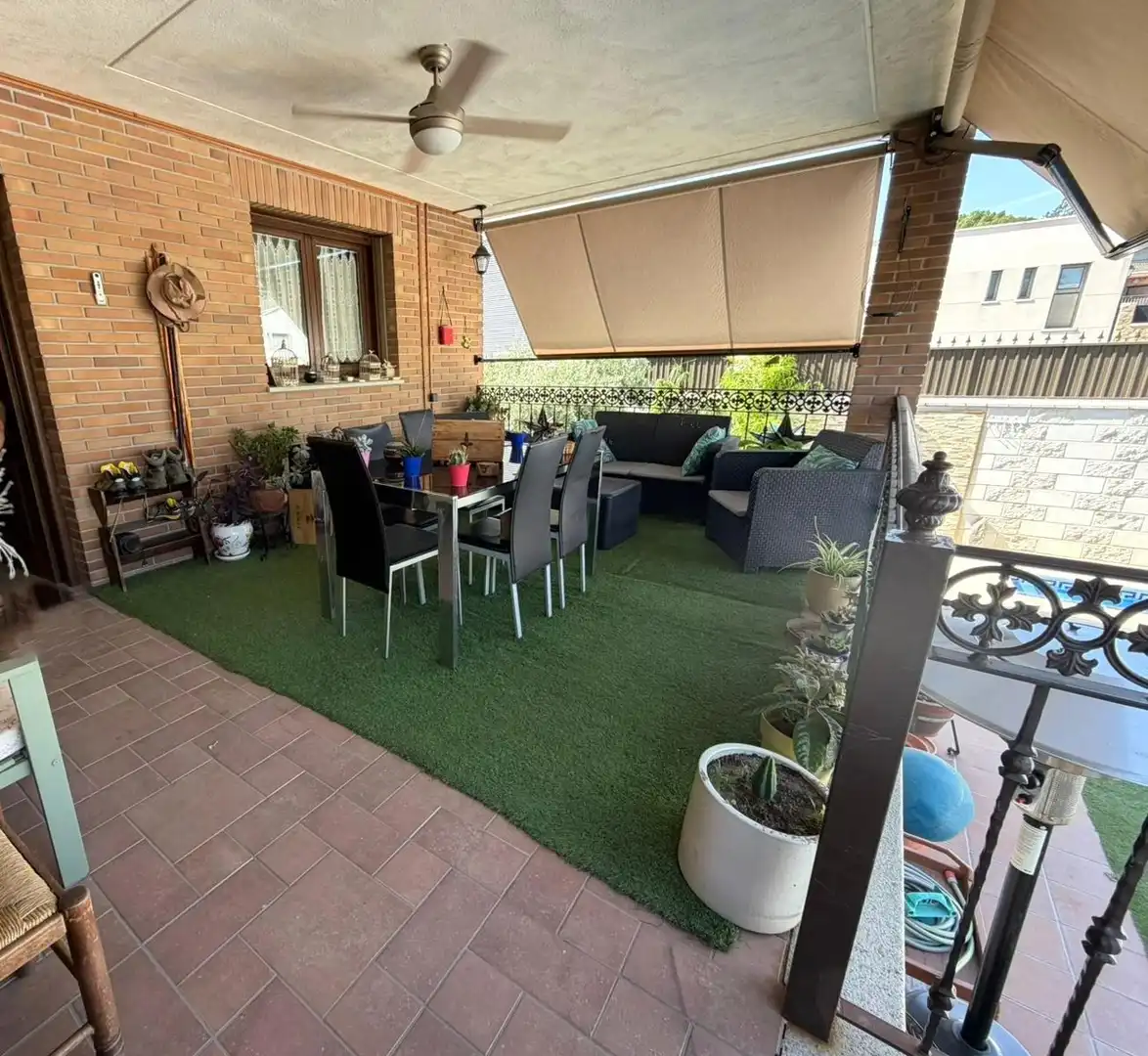 Terraza de Casa o chalet en venta en Aldea del Fresno con Aire acondicionado, Calefacción y Terraza