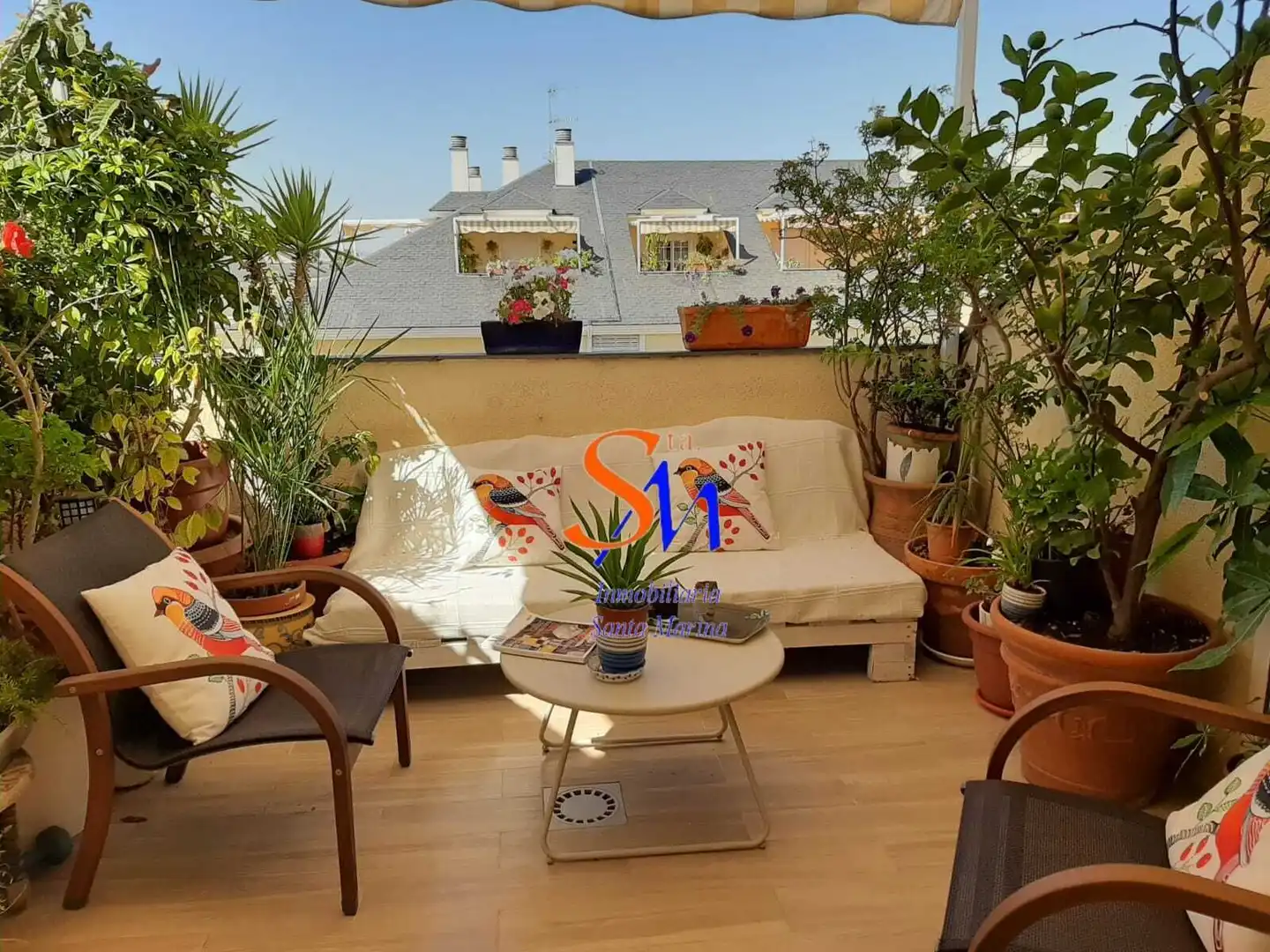 Terrassa de Dúplex en venda en Badajoz amb Aire condicionat, Calefacció i Jardí privat