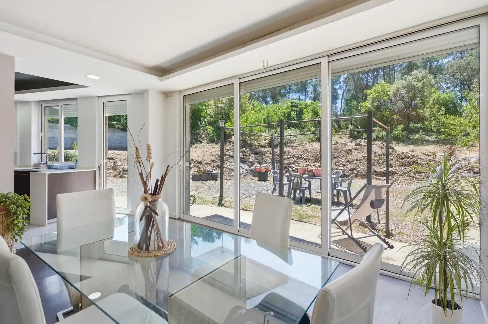 Comedor de Casa o chalet en venta en Vallirana con Aire acondicionado, Calefacción y Jardín privado