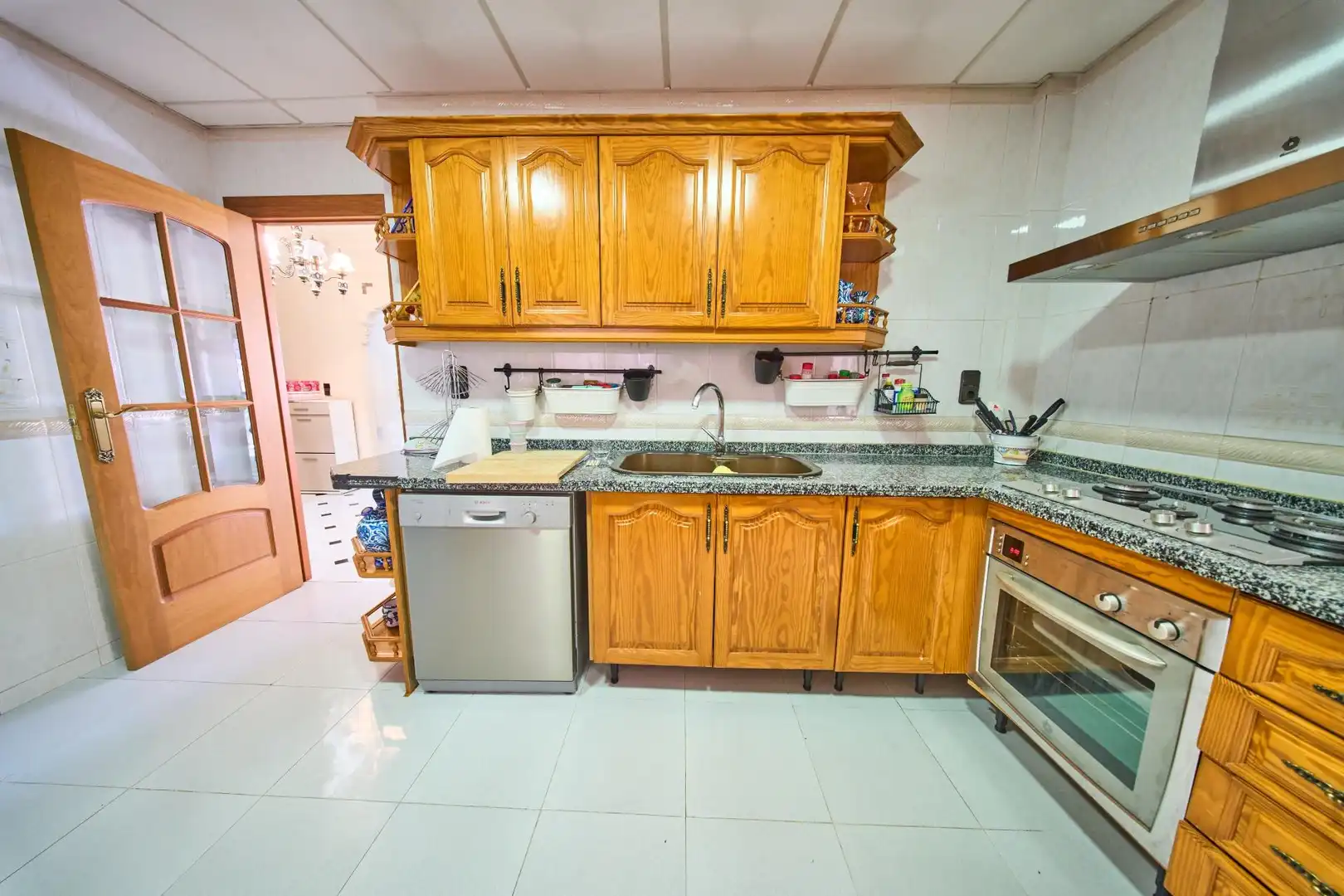 Cocina de Casa o chalet en venta en Nívar con Jardín privado, Terraza y Trastero