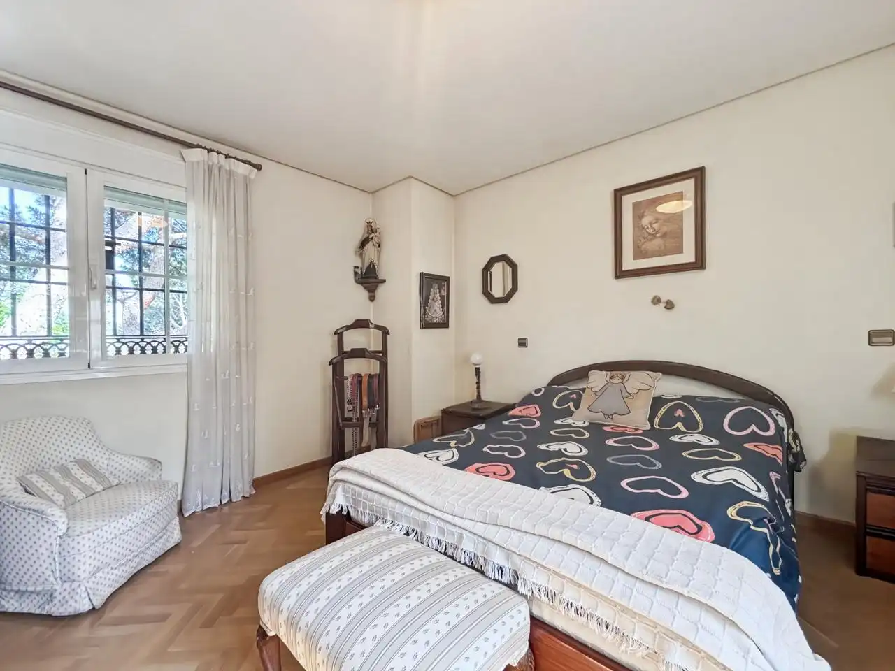 Dormitori de Casa o xalet en venda en Galapagar amb Calefacció, Jardí privat i Parquet