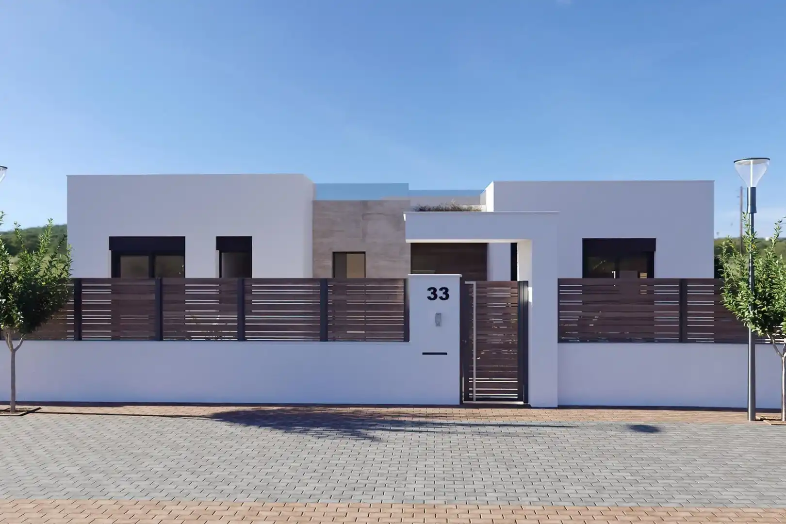 Vista exterior de Casa o xalet en venda en Fuente Álamo de Murcia