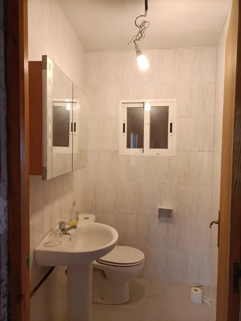 Baño de Casa o chalet en venta en Vall de Almonacid con Terraza, Amueblado y Balcón