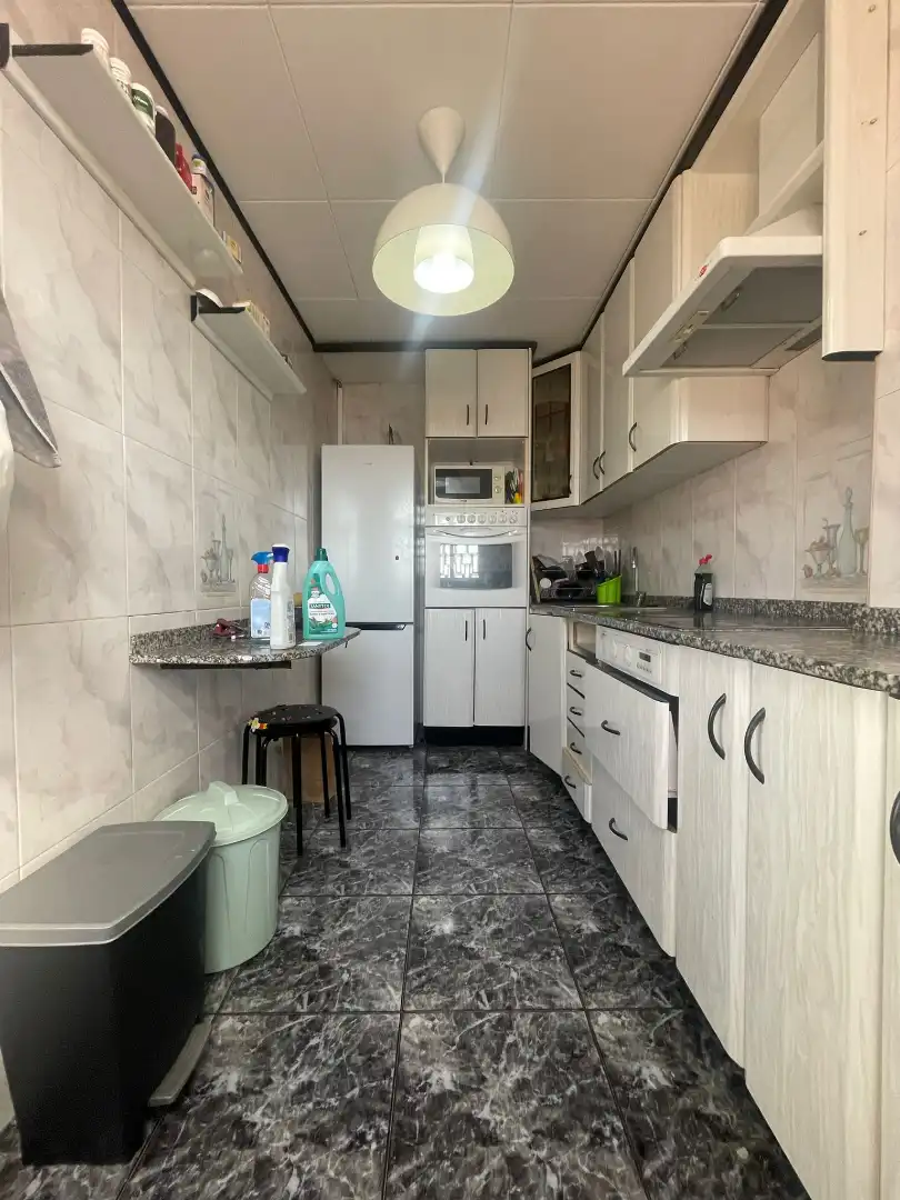 Kitchen of Flat for sale in Barcelona  with Air Conditioner, Heating and Furnished