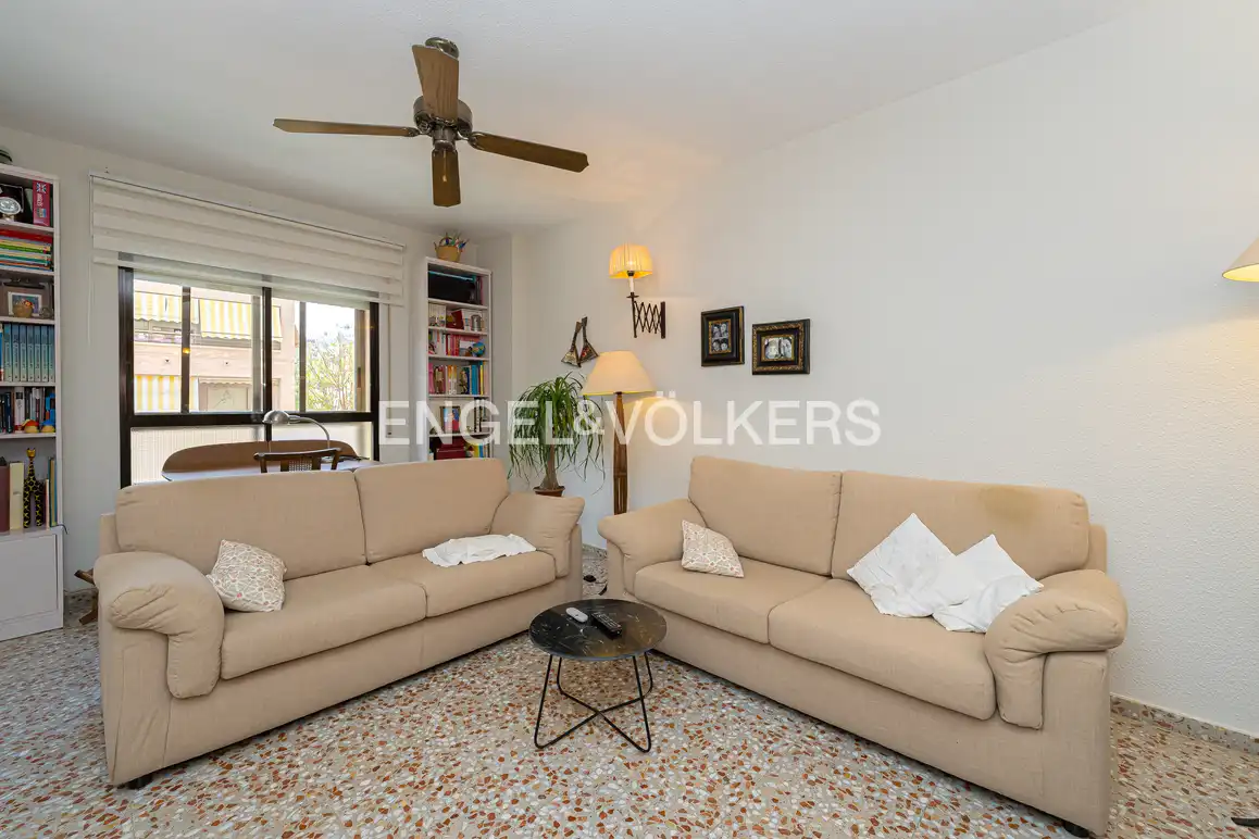 Sala de estar de Piso en venta en Villajoyosa / La Vila Joiosa con Aire acondicionado y Terraza