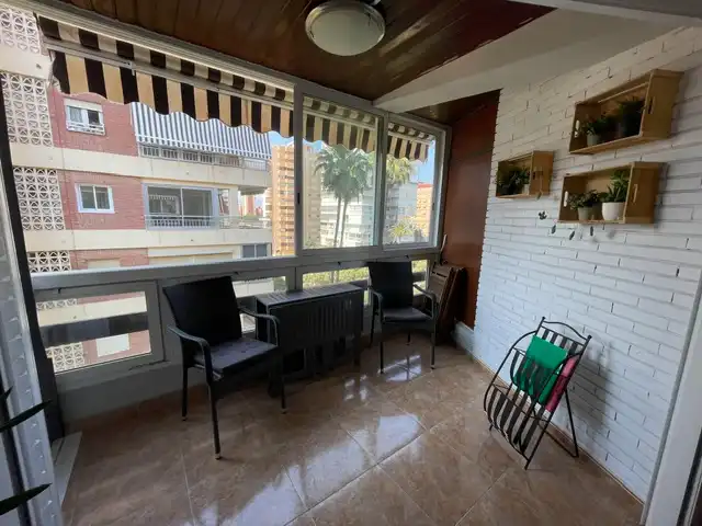 Balcony of Flat for rent in Alicante / Alacant  with Air Conditioner, Heating and Terrace