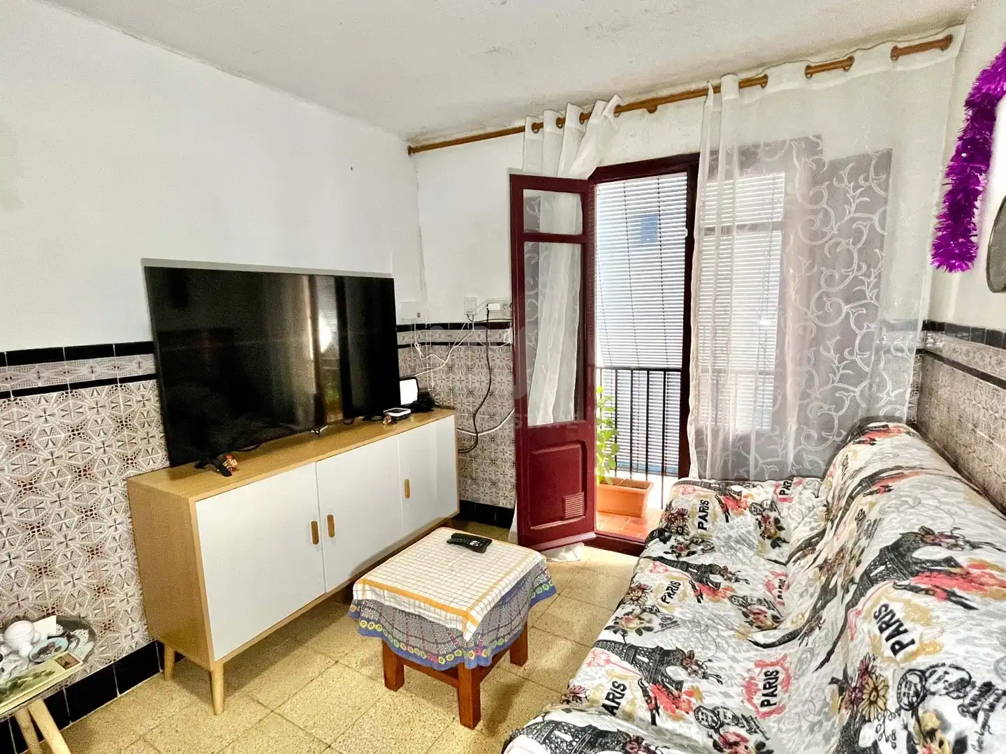 Sala de estar de Dúplex en venta en Peñíscola / Peníscola con Calefacción y Terraza