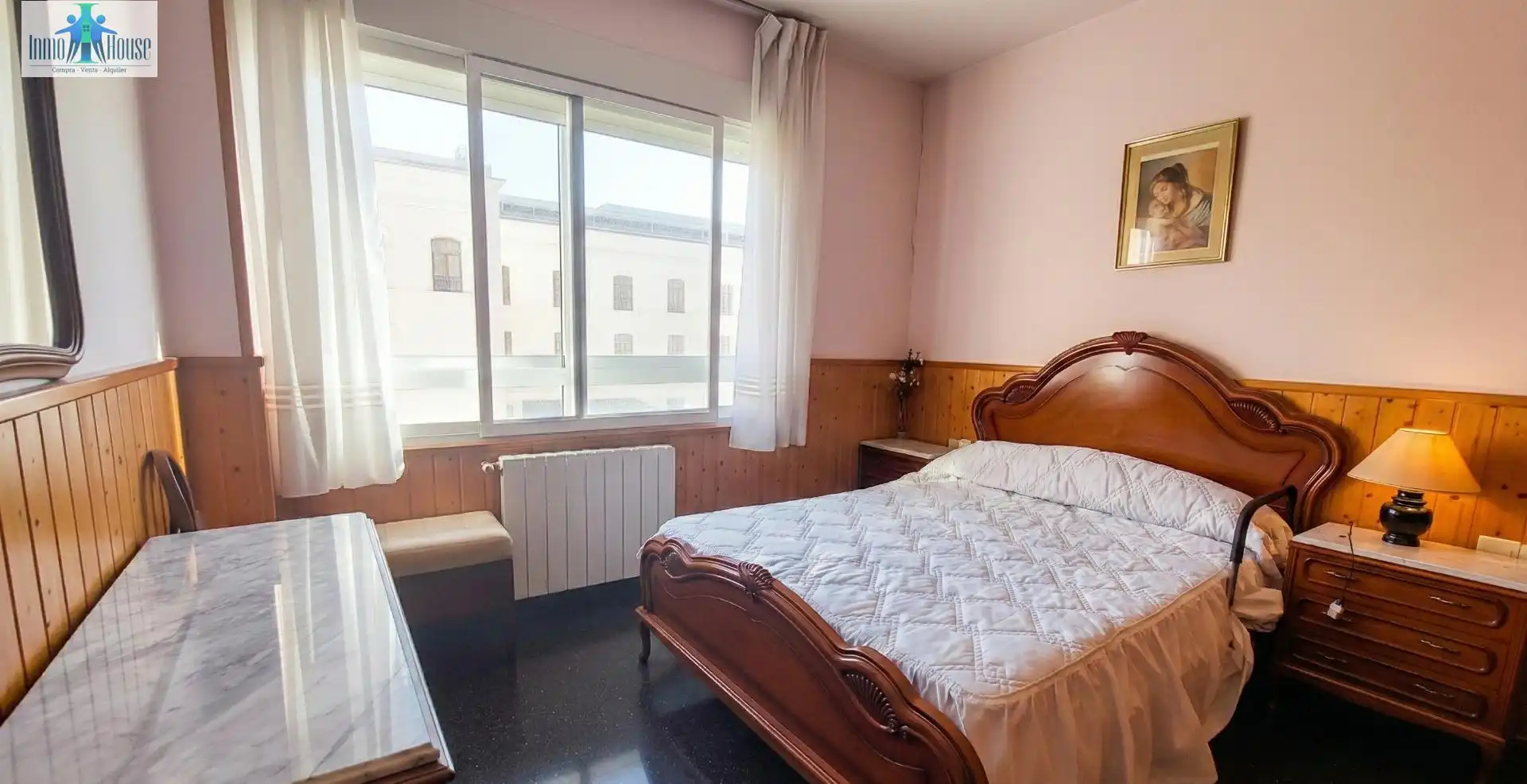 Bedroom of Flat for sale in Albacete  with Heating, Storage room and Furnished