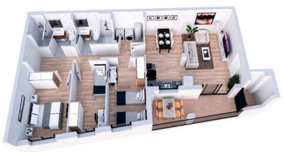 Flat for sale in Sabadell  with Air Conditioner, Heating and Private garden