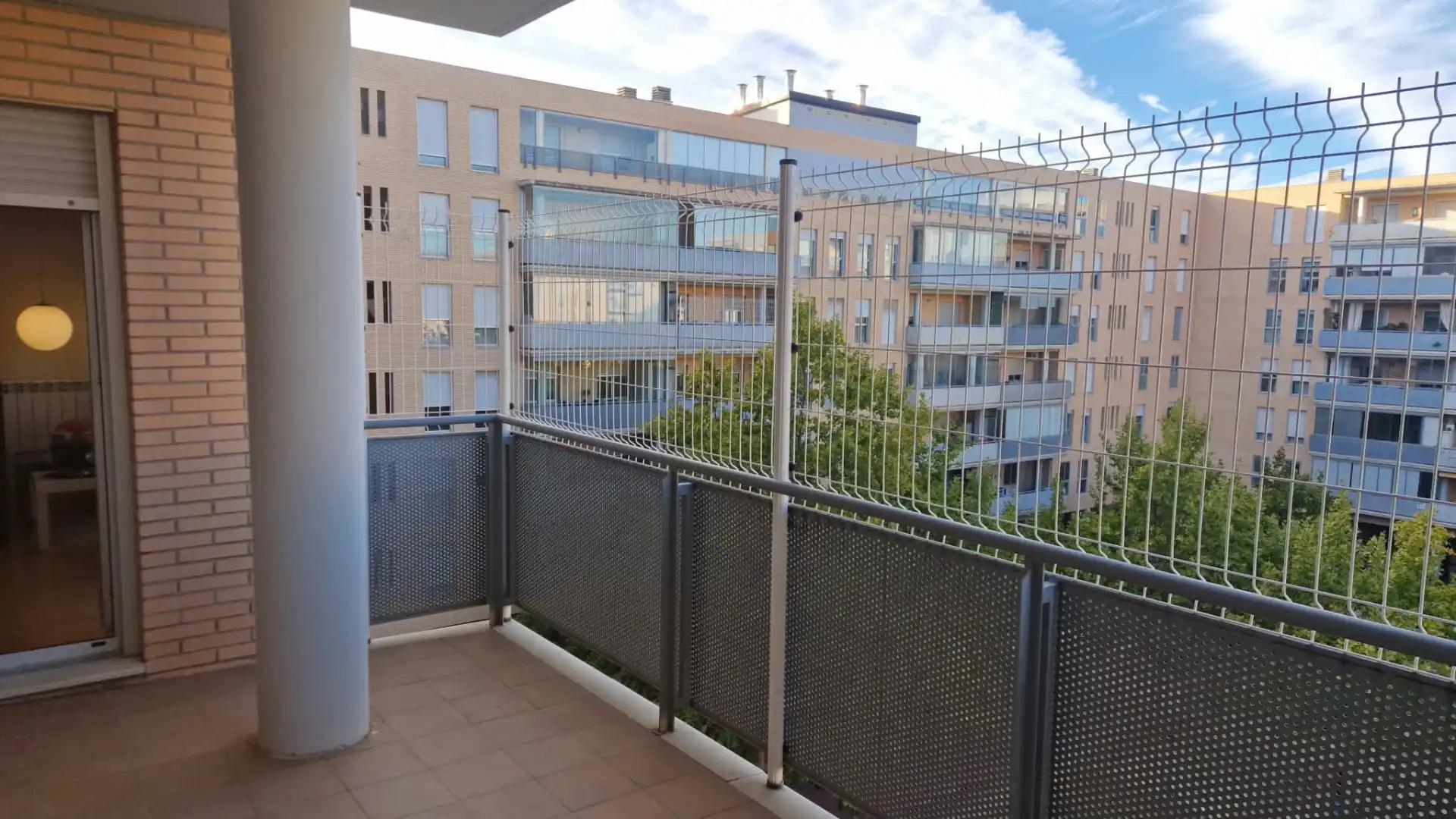 Terrasse von Wohnung zur Miete in Zaragoza mit Heizung, Parkett und Terrasse