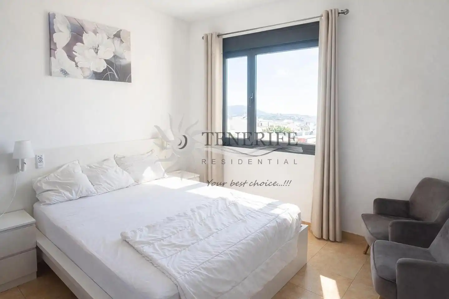 Bedroom of Flat for sale in Arona  with Terrace and Furnished