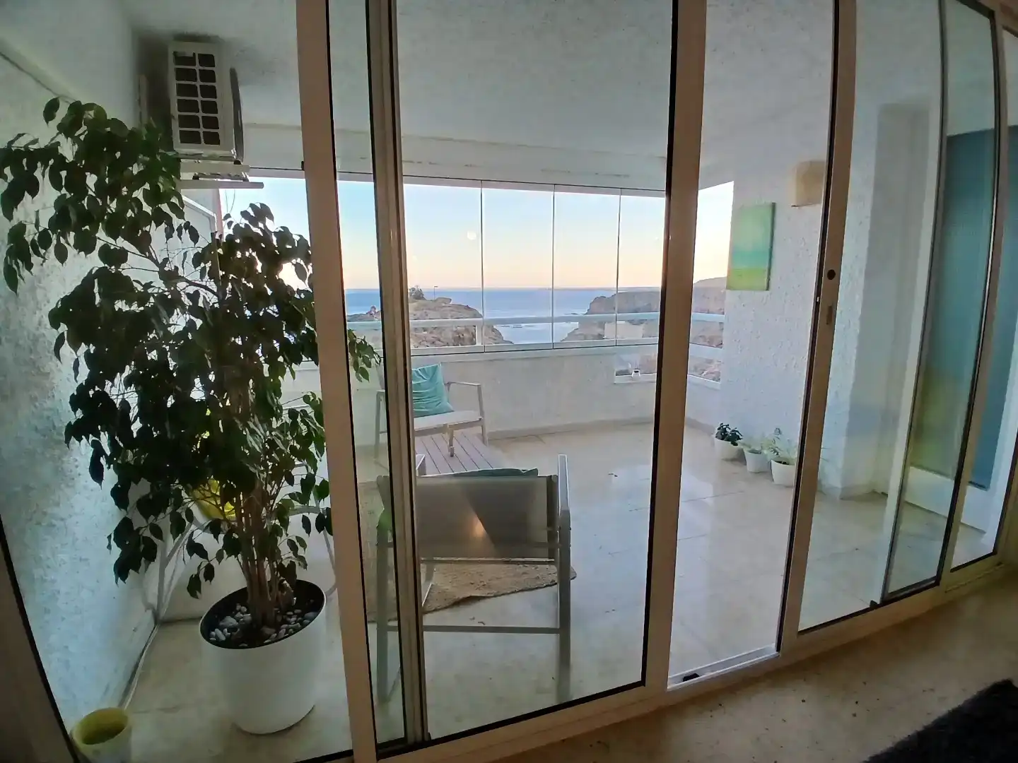 Terrasse von Wohnung zur Miete in Castell del Rey