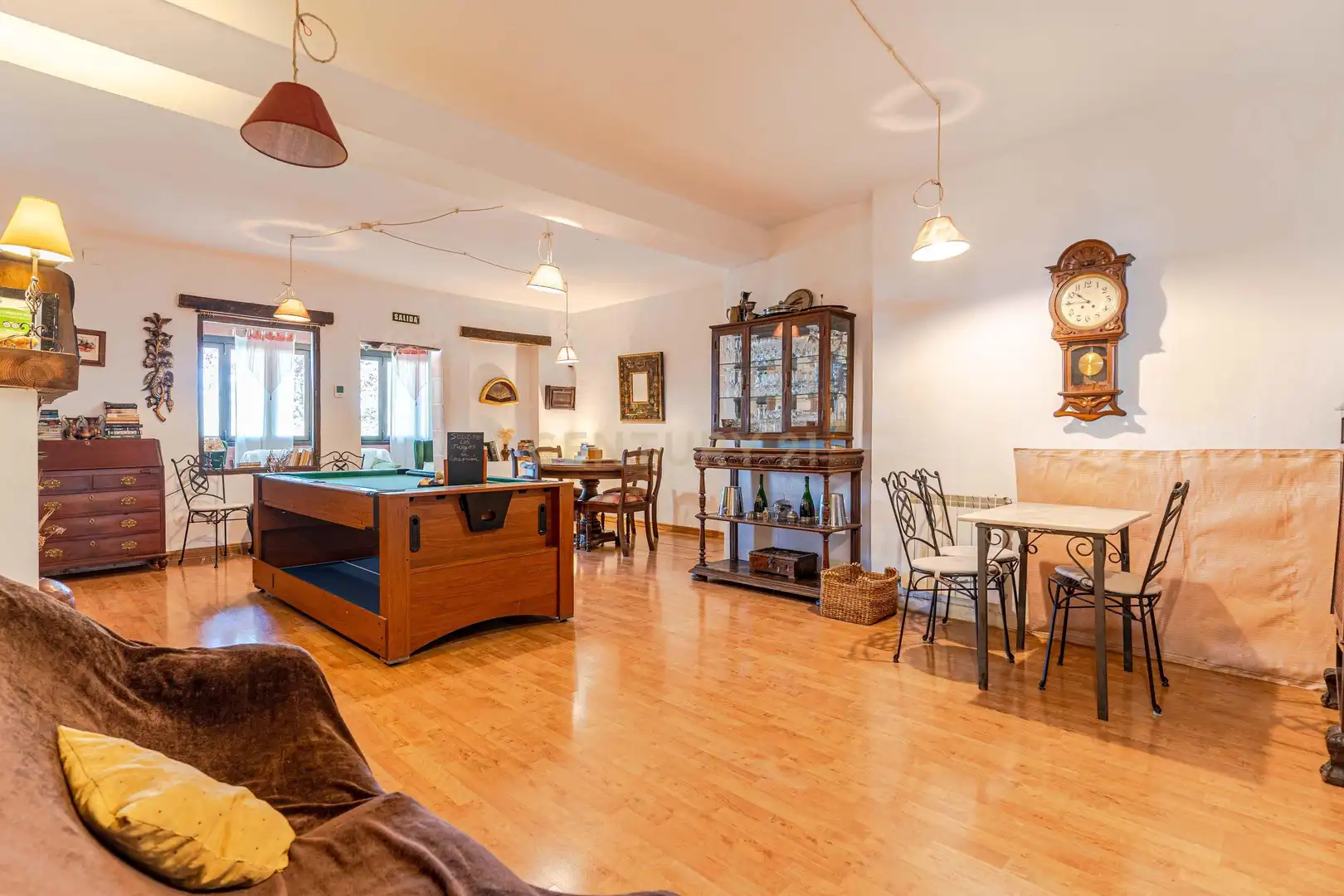 Dining room of Houses for sale in Pinos Genil  with Air Conditioner, Private garden and Furnished