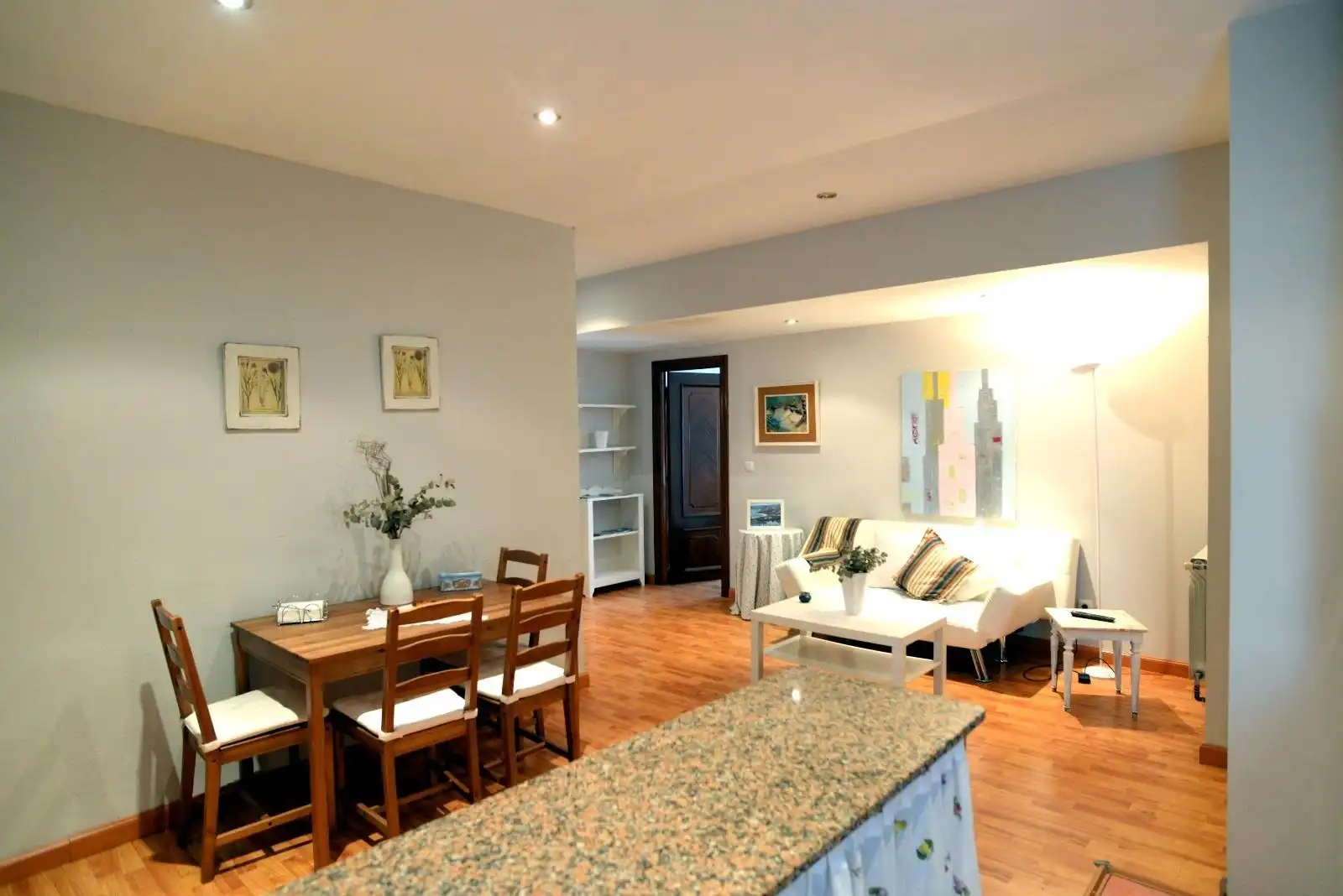 Dining room of Flat for rent in Santander  with Heating and Furnished