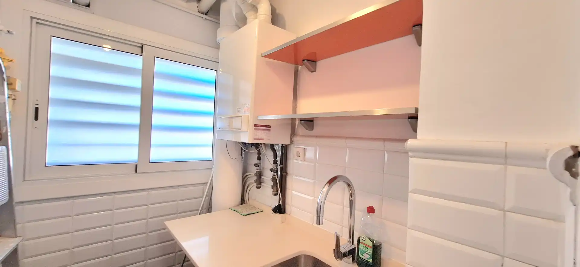 Cocina de Piso en venta en Montgat con Calefacción, Parquet y Horno
