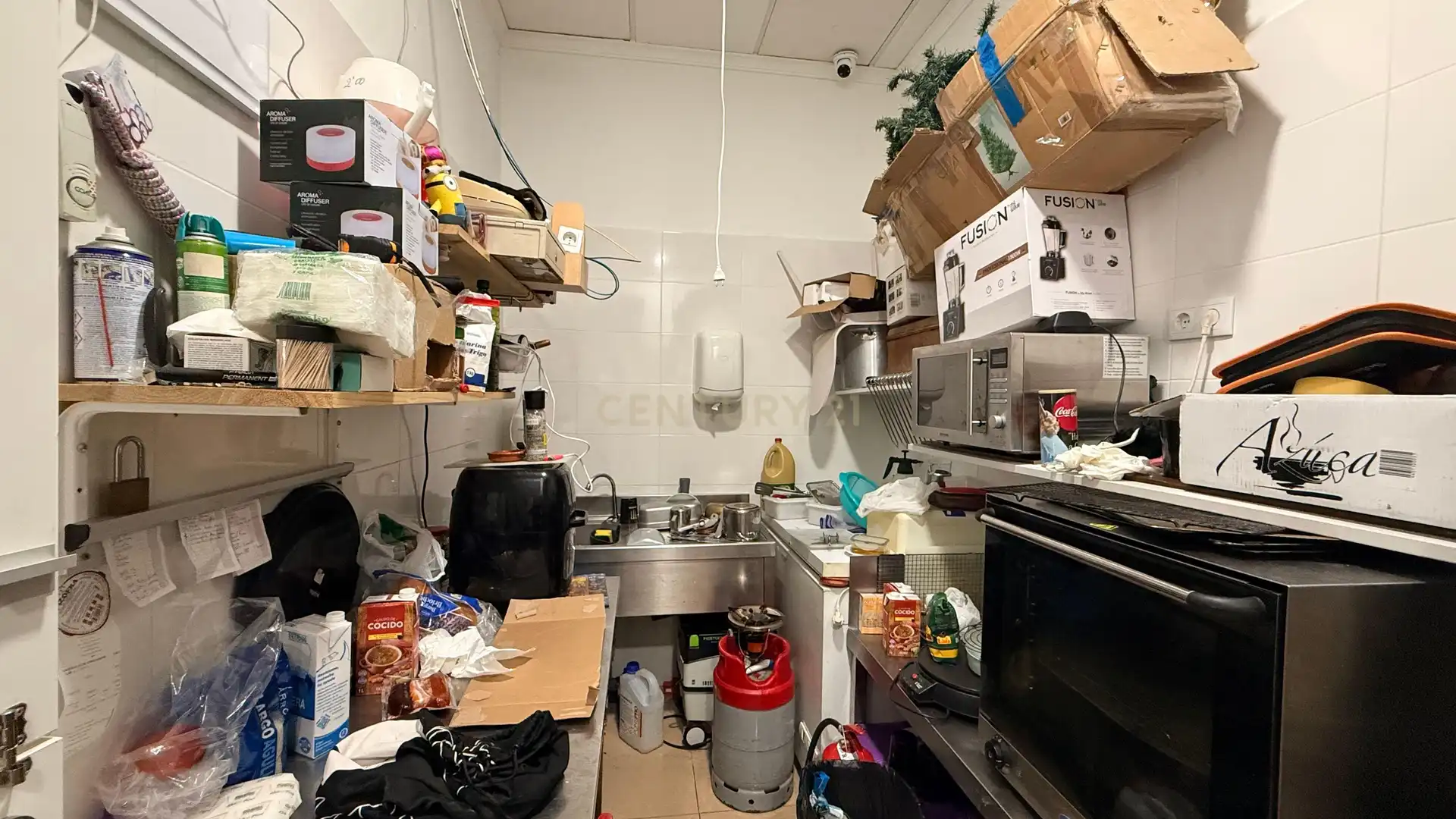 Cocina de Local en traspaso en Calpe / Calp con Aire acondicionado, Alarma y Domótica