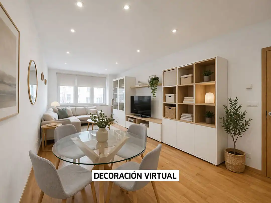 Sala d'estar de Pis en venda en Vitoria - Gasteiz amb Calefacció i Traster