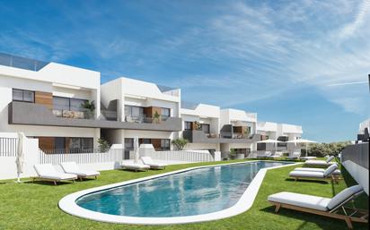 Exterior view of House or chalet for sale in San Miguel de Salinas  with Private garden and Terrace