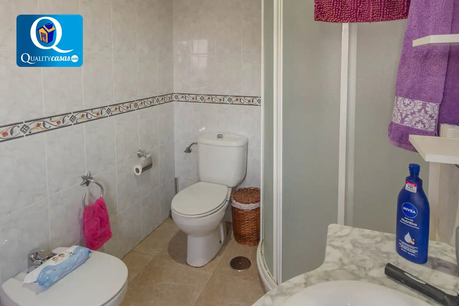 Baño de Dúplex en venta en Jijona / Xixona con Aire acondicionado, Calefacción y Terraza
