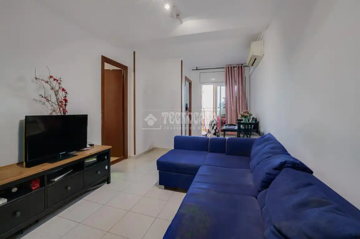 Sala de estar de Piso en venta en Barcelona con Balcón