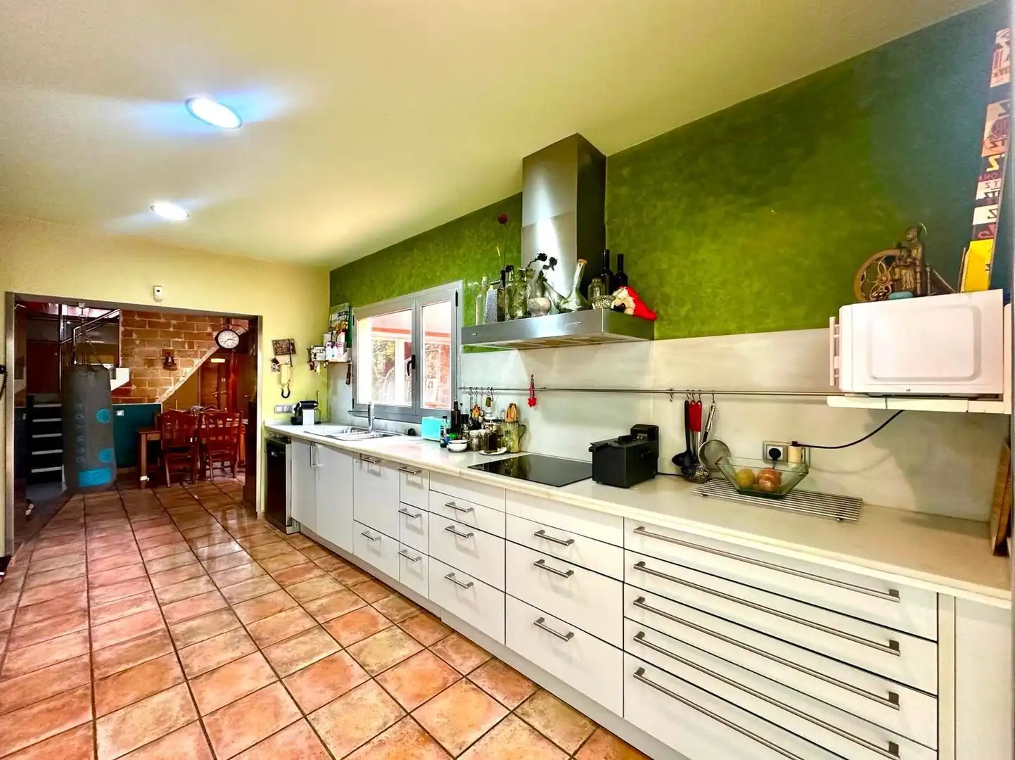 Küche von Haus oder Chalet zum Verkauf in Granollers mit Klimaanlage, Privatgarten und Terrasse