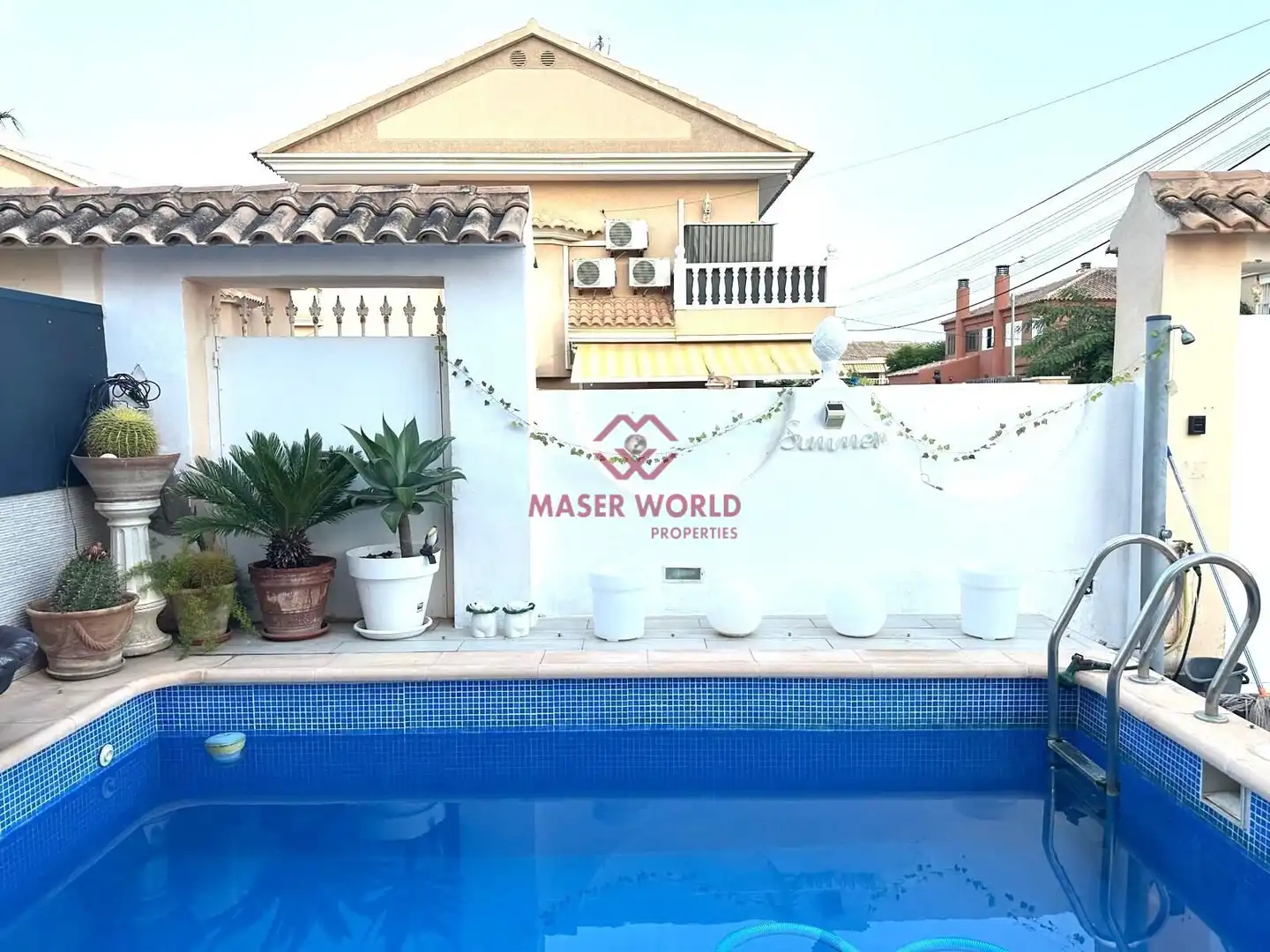 Piscina de Dúplex en venta en Mazarrón con Aire acondicionado, Terraza y Piscina