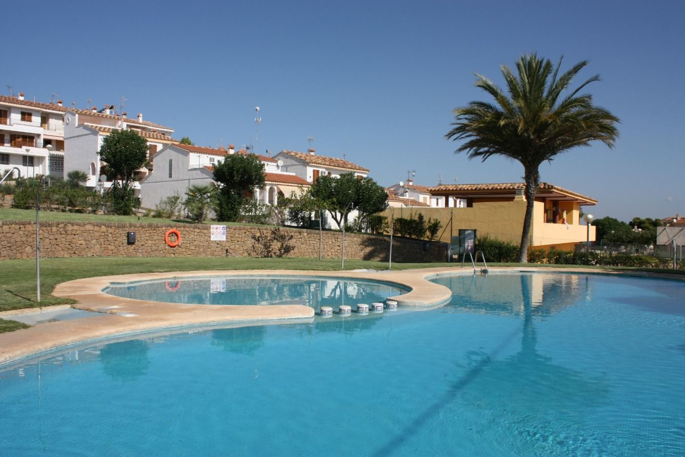 Swimming pool of Single-family semi-detached to rent in Peñíscola / Peníscola  with Terrace, Furnished and Oven