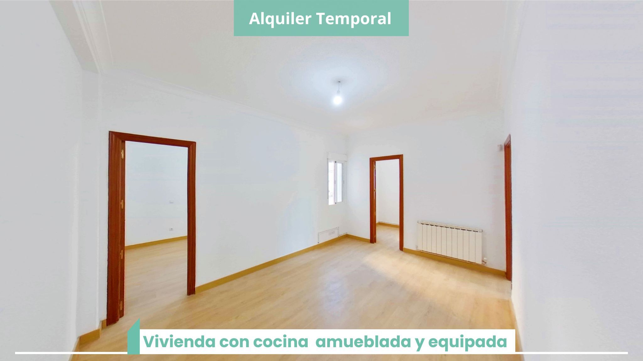 Dormitori de Pis de lloguer en  Madrid Capital amb Calefacció, Terrassa i Forn