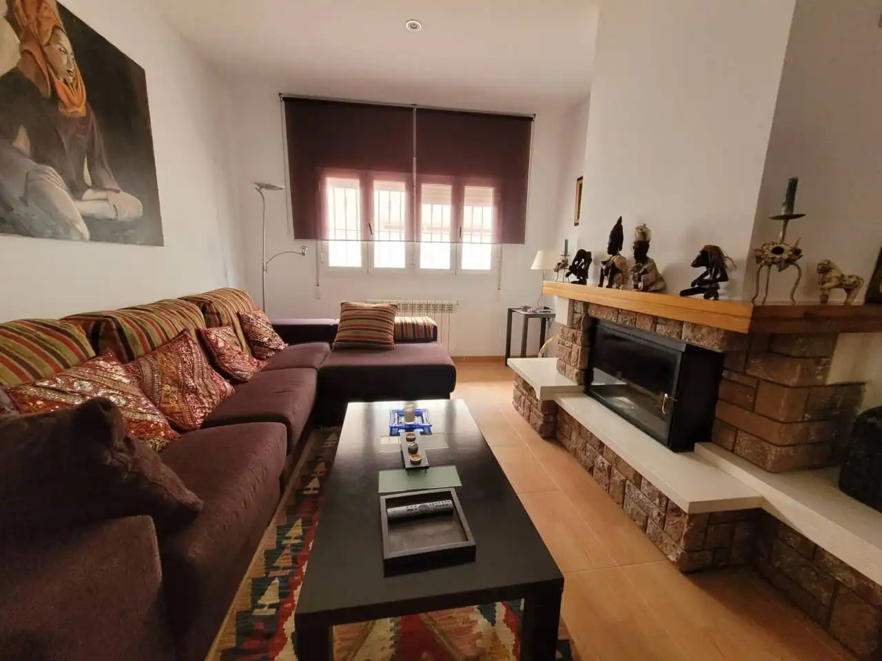 Sala d'estar de Casa o xalet en venda en Baza amb Aire condicionat, Calefacció i Jardí privat