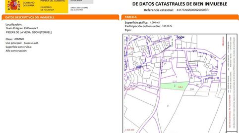 EN VENTA SOLAR URBANO EN ODÓN TERUEL, immagine 4