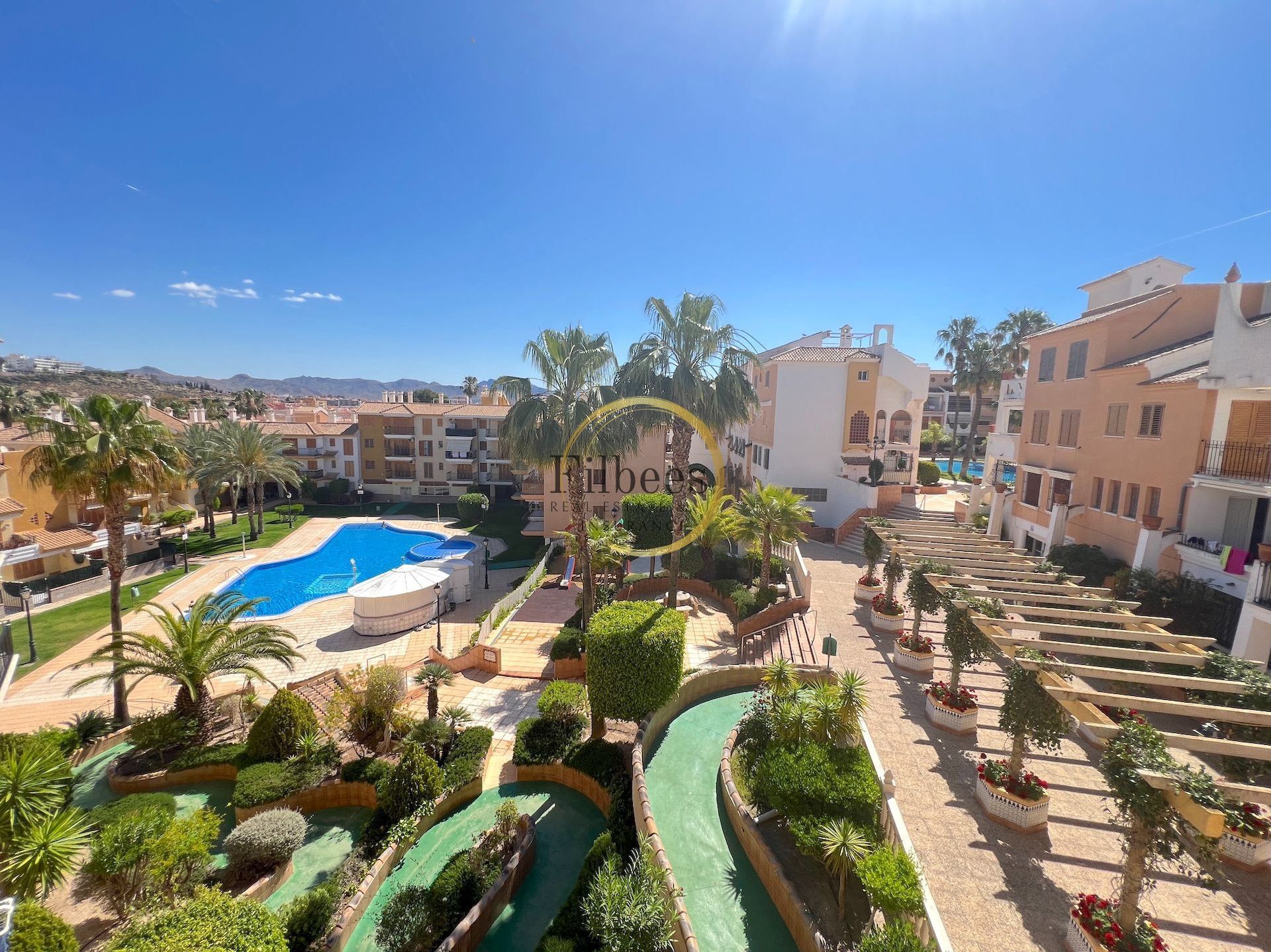 Vista exterior de Apartament en venda en Mazarrón amb Aire condicionat, Calefacció i Jardí privat