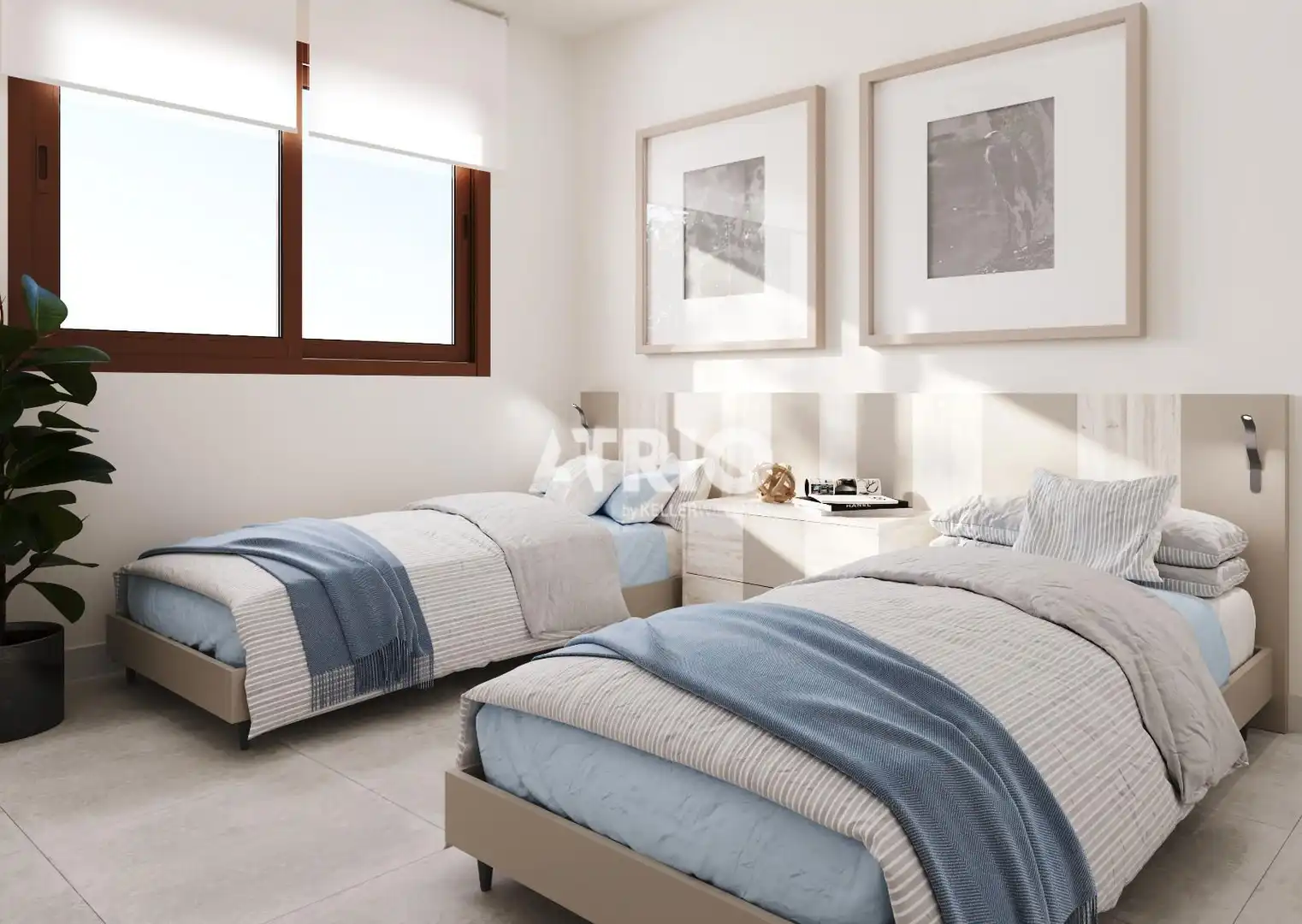 Schlafzimmer von Wohnung zum Verkauf in Capdepera mit Klimaanlage, Privatgarten und Terrasse