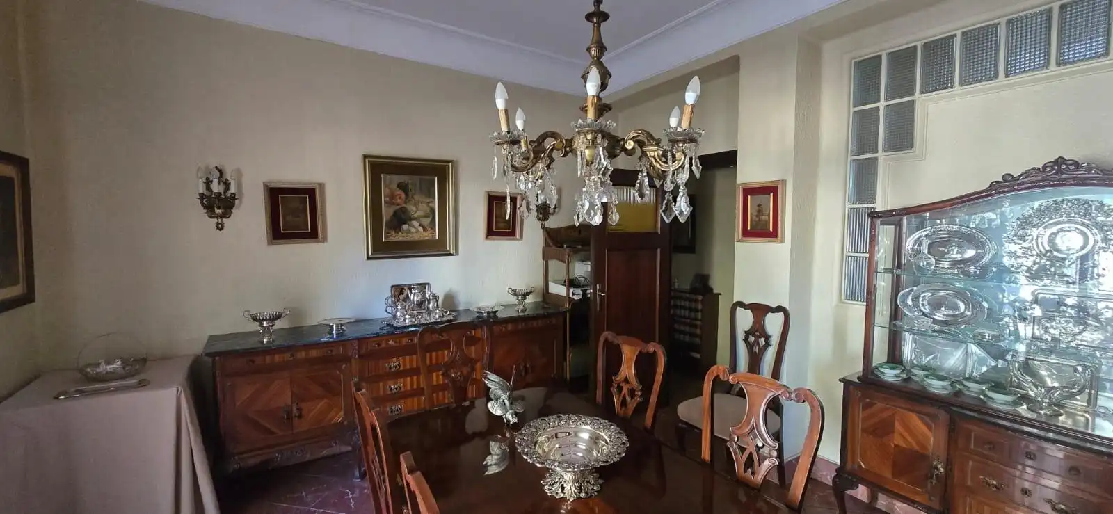 Dining room of Flat for sale in Sevilla  with Air Conditioner, Terrace and Storage room