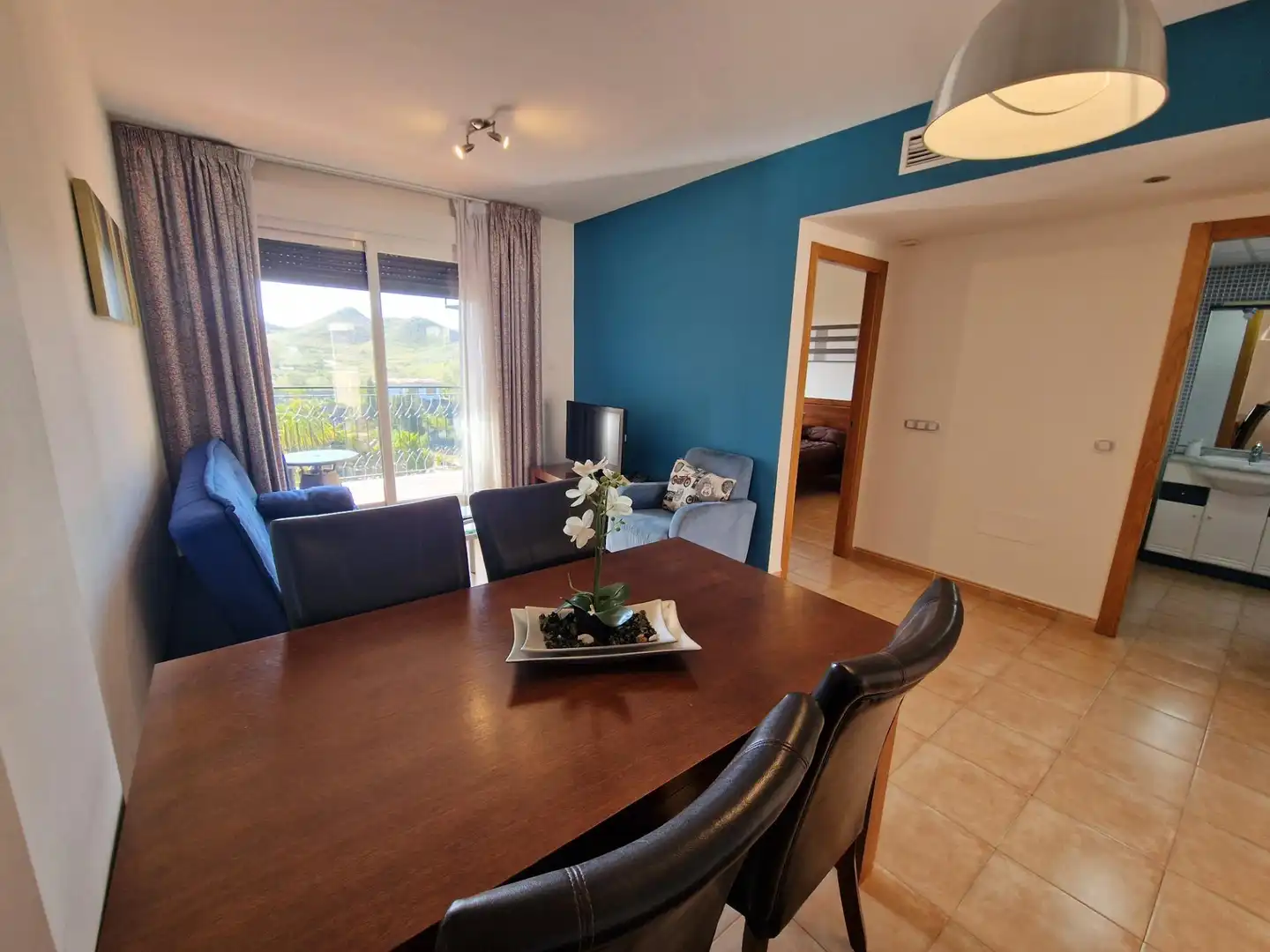 Comedor de Apartamento en venta en Águilas con Aire acondicionado, Jardín privado y Terraza