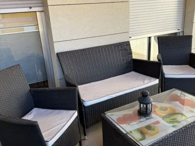 Terrasse von Wohnung zur Miete in Alcantarilla mit Klimaanlage, Abstellraum und Möbliert