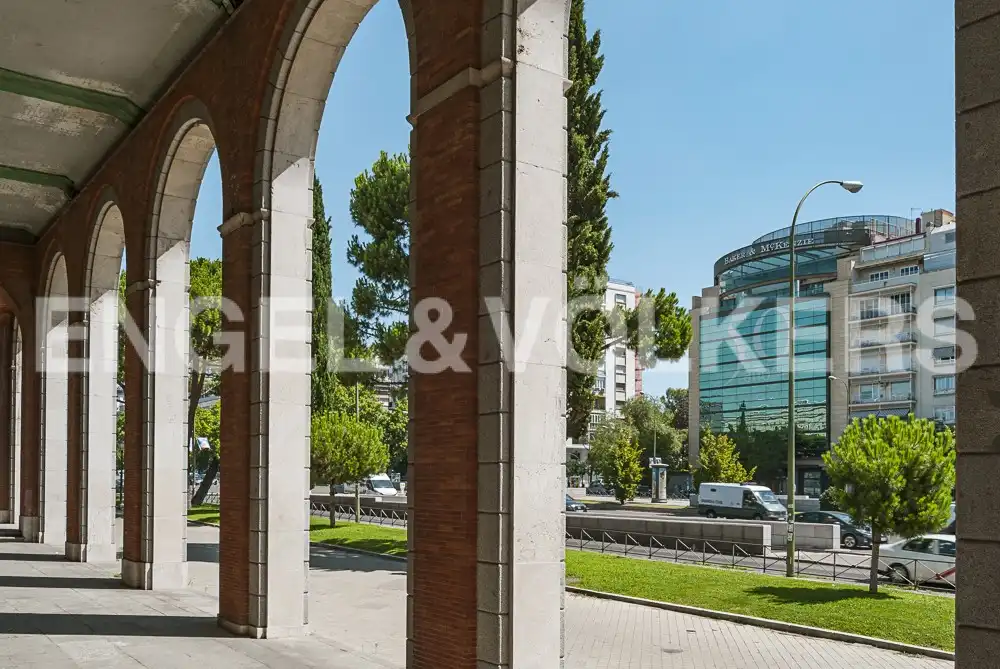 Vista exterior de Apartamento de alquiler en Madrid con Aire acondicionado, Calefacción y Amueblado